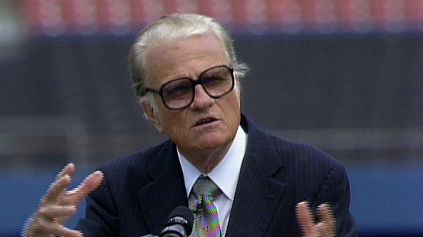 Billy Graham speaking